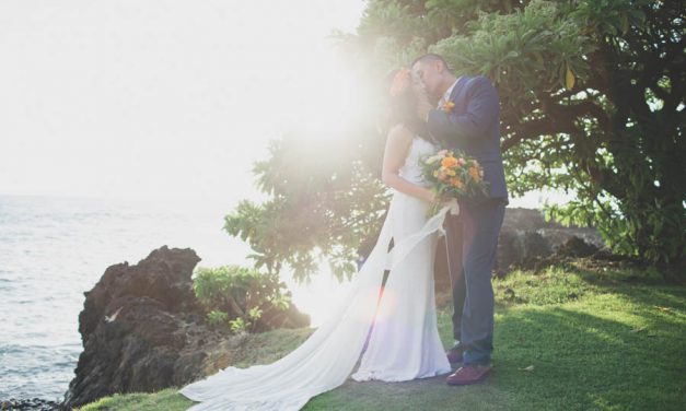 Romantic Maui Elopement at the Kukahiko Estate
